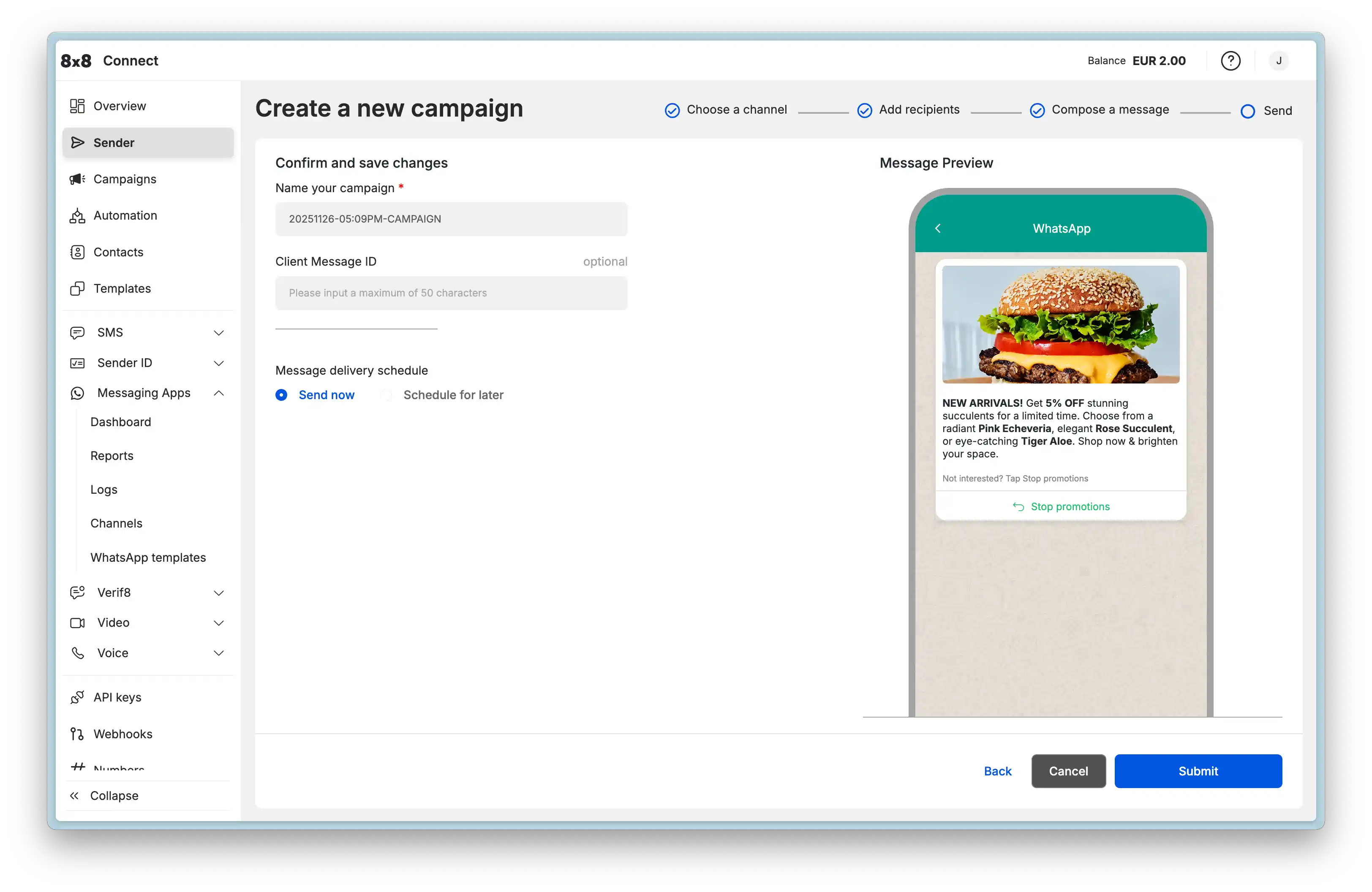WhatsApp Campaign Review